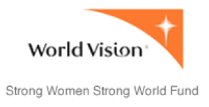 world vision logo, strong women strong world fund